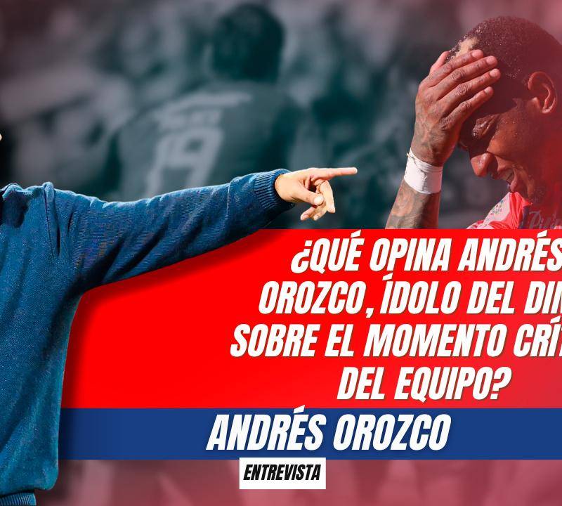 ¿Qué opina Andrés Orozco, ídolo del DIM, sobre el momento crítico del equipo?