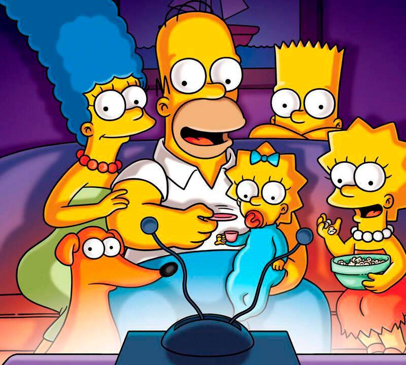 Homero, Marge, Bart, Lisa y Maggie volverán a la pantalla grande con la segunda película de Los Simpson. FOTO cortesía Los Simpson