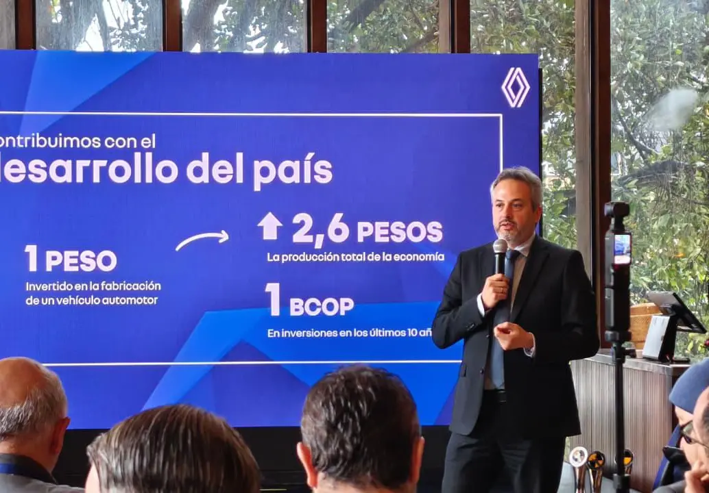 Juan Camilo Vélez, presidente y director general de Renault-Sofasa. FOTO: El Colombiano.