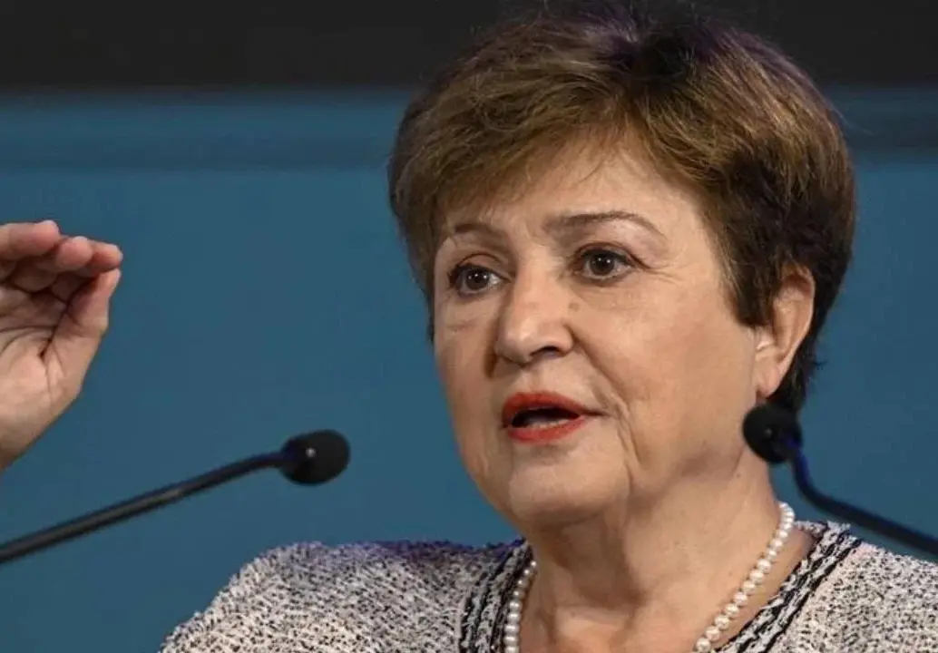 Kristalina Georgieva, directora gerente del Fondo Monetario Internacional (FMI). FOTO: Getty.