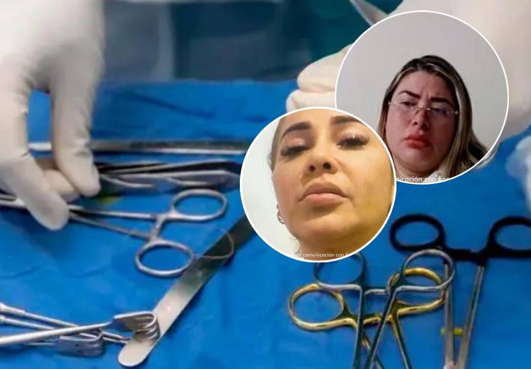 Estas son Yarleny Mosquera Aguirre y Elizabeth Rojas Tobón, señaladas como las articuladoras principales de esta clínica clandestina en Medellín. FOTO: Cortesía Fiscalía General de la Nación / Juan Antonio Sánchez