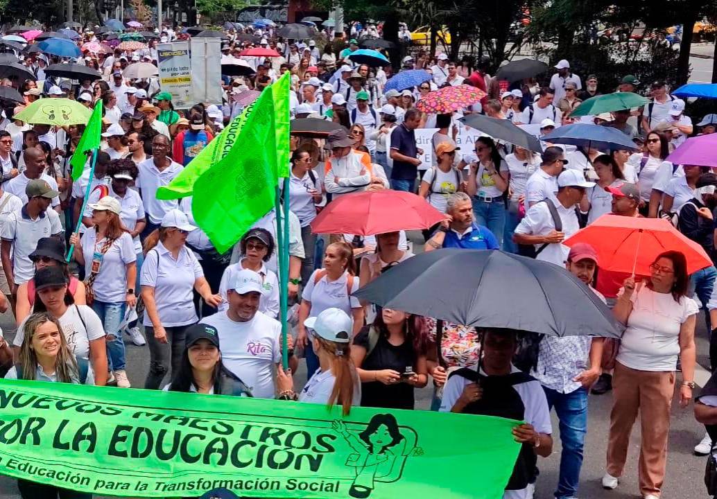 Las manifestaciones partirán de la sede del sindicato de maestros de Antioquia. FOTO: JULIO HERRERA