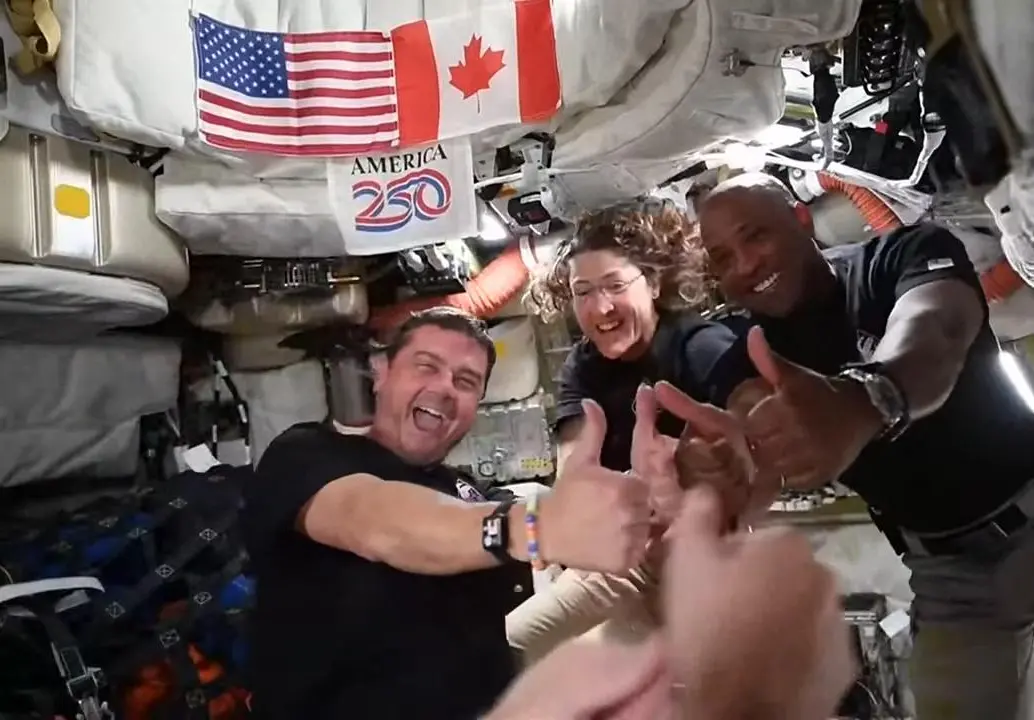 El presidente Donald Trump llamó y felicitó a los astronautas, y les dijo que hicieron “historia”. FOTO NASA