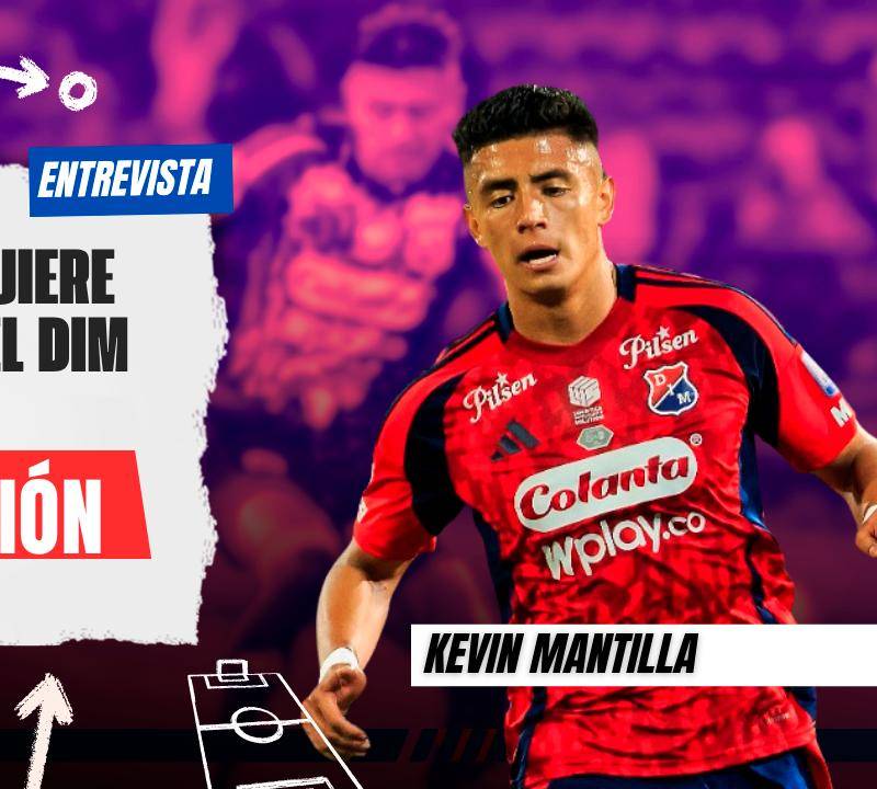 Kevin Mantilla, el central que quiere dejar huella en el DIM y volver a la Selección