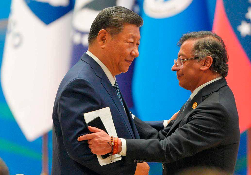 Xi Jinping asegura que China importará más productos colombianos. FOTO: Presidencia