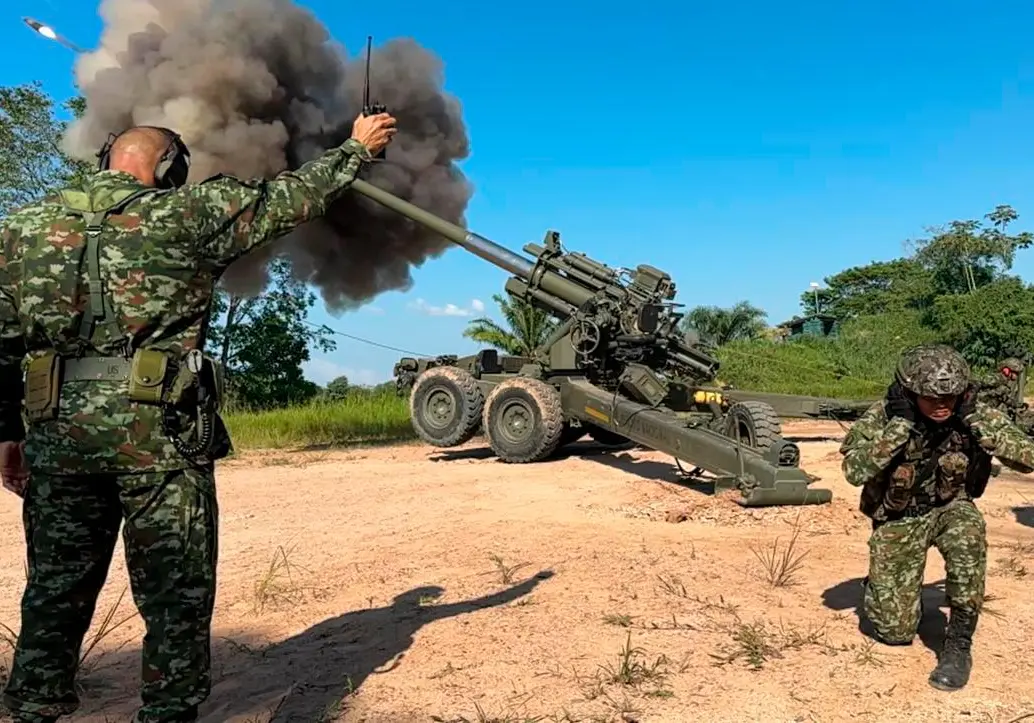 Las Fuerzas Militares y la Policía cesarán acciones ofensivas en Putumayo y Nariño, para facilitar la entrega del arsenal de la Coordinadora Nacional Ejército Bolivariano. FOTO: CORTESÍA FF.MM.