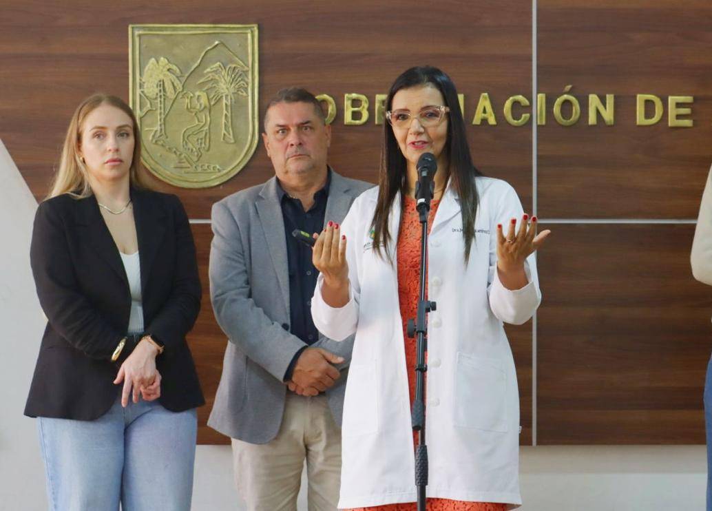 Marta Cecilia Ramírez, secretaria de Salud de Antioquia. FOTO: Cortesía Gobernación de Antioquia