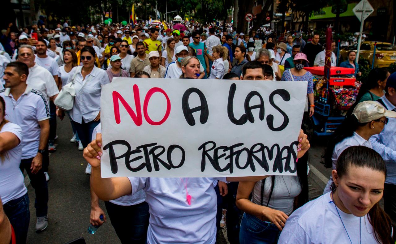 En Cali desde el Parque Panamericano hasta la Plazoleta Jairo Varela. Foto: Julio Herrera. 