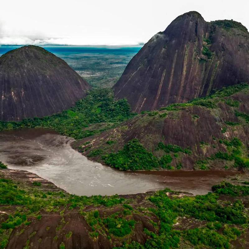 Los cerros de Mavecure son un destino turístico muy buscado por los amantes de la naturaleza. Foto: Getty.