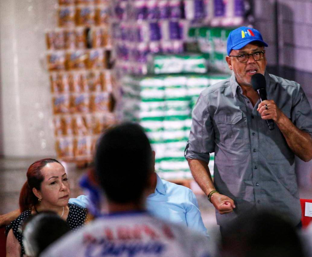 Jorge Rodríguez, militante del PSUV y presidente de la Asamblea Nacional de Venezuela. FOTO: TOMADA DE X @jorgerpsuv