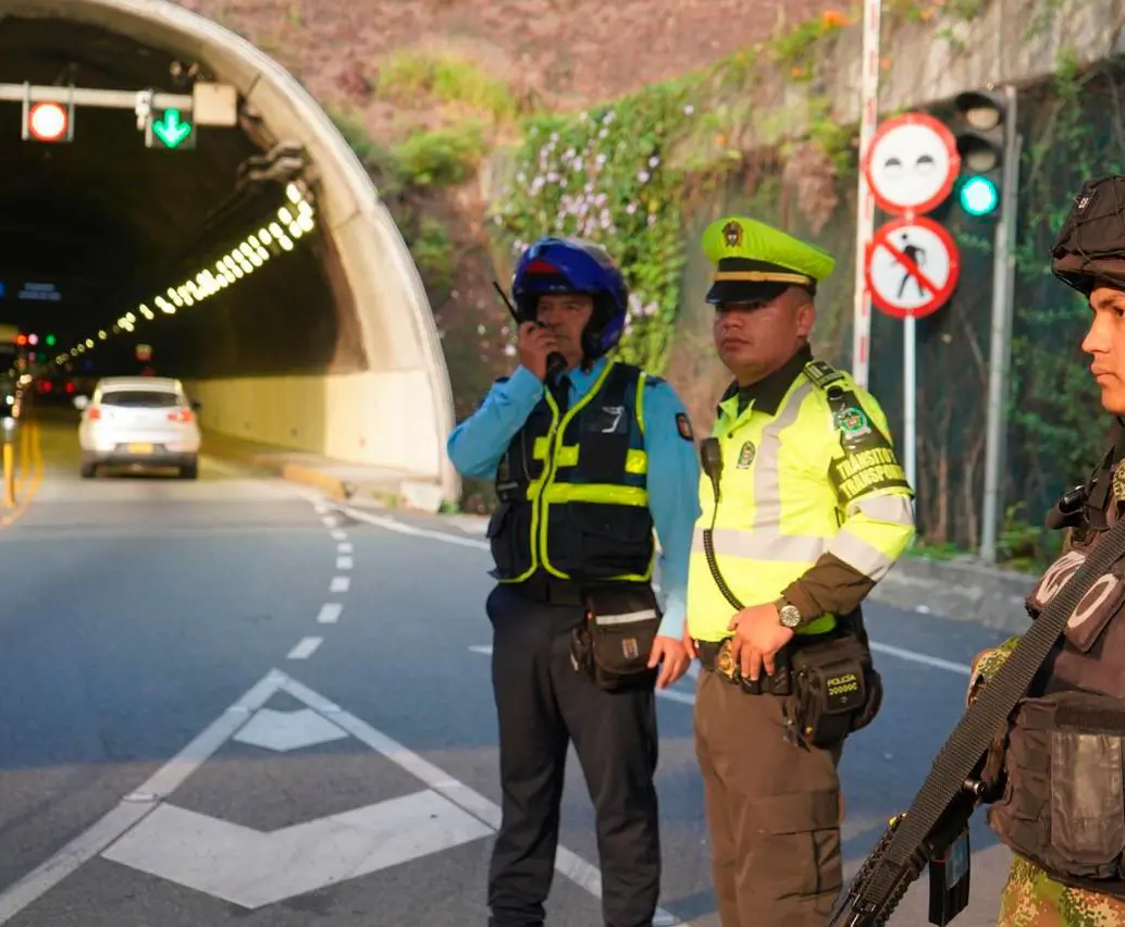 Autoridades despliegan operativo de seguridad en iglesias y sitios turísticos durante la Semana Santa en Medellín. FOTO ALCALDÍA DE MEDELLÍN 