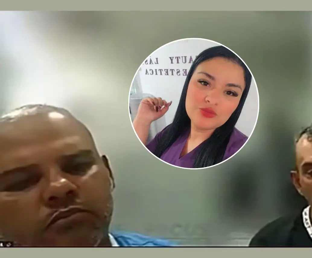 La conversación por chat entre María Fernanda Delgado y su tío Jesús Alberto Hernández. FOTOS: Capturas de pantalla