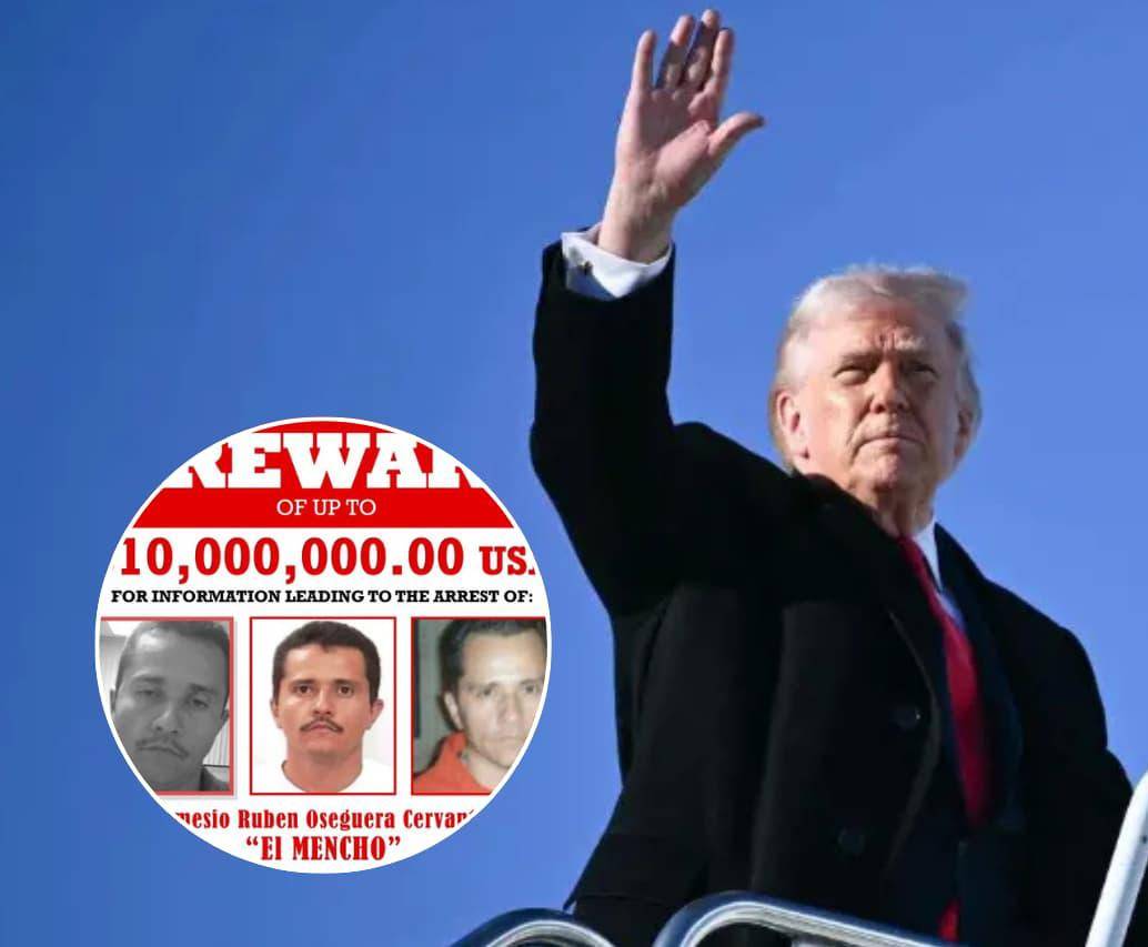 Estados Unidos contribuyó en la eliminación de Nemesio ‘El Mencho’ Oseguera Cervantes, en México. FOTOS: AFP y DEA