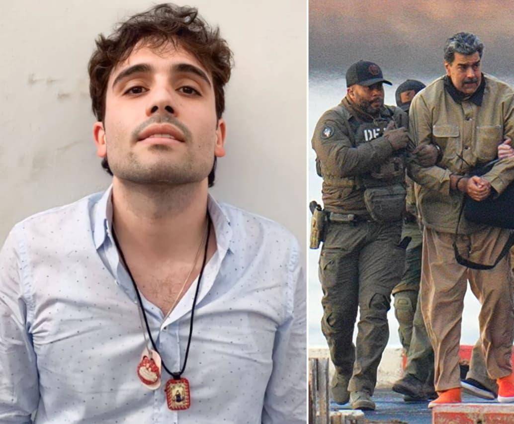 Ovidio Guzmán, hijo de “El Chapo” Guzmán, presuntamente habría entregado información de Nicolás Maduro ante la justicia estadounidense. FOTOS: Getty - Cortesía