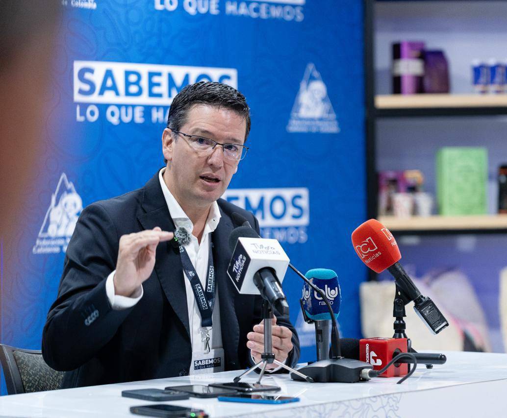 Germán Bahamón, gerente de la Federación Nacional de Cafeteros. Foto: Cortesía FNC