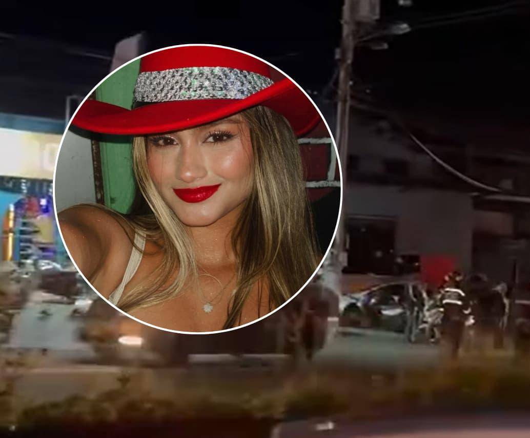 Nicole Valeria Vargas, de 19 años, murió en un accidente de tránsito en el departamento del Quindío. FOTOS: Captura de video y tomada de Facebook