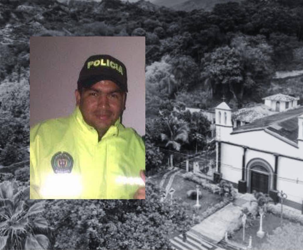 Mataron a un policía en Sopetrán, Antioquia. Foto: Cortesía