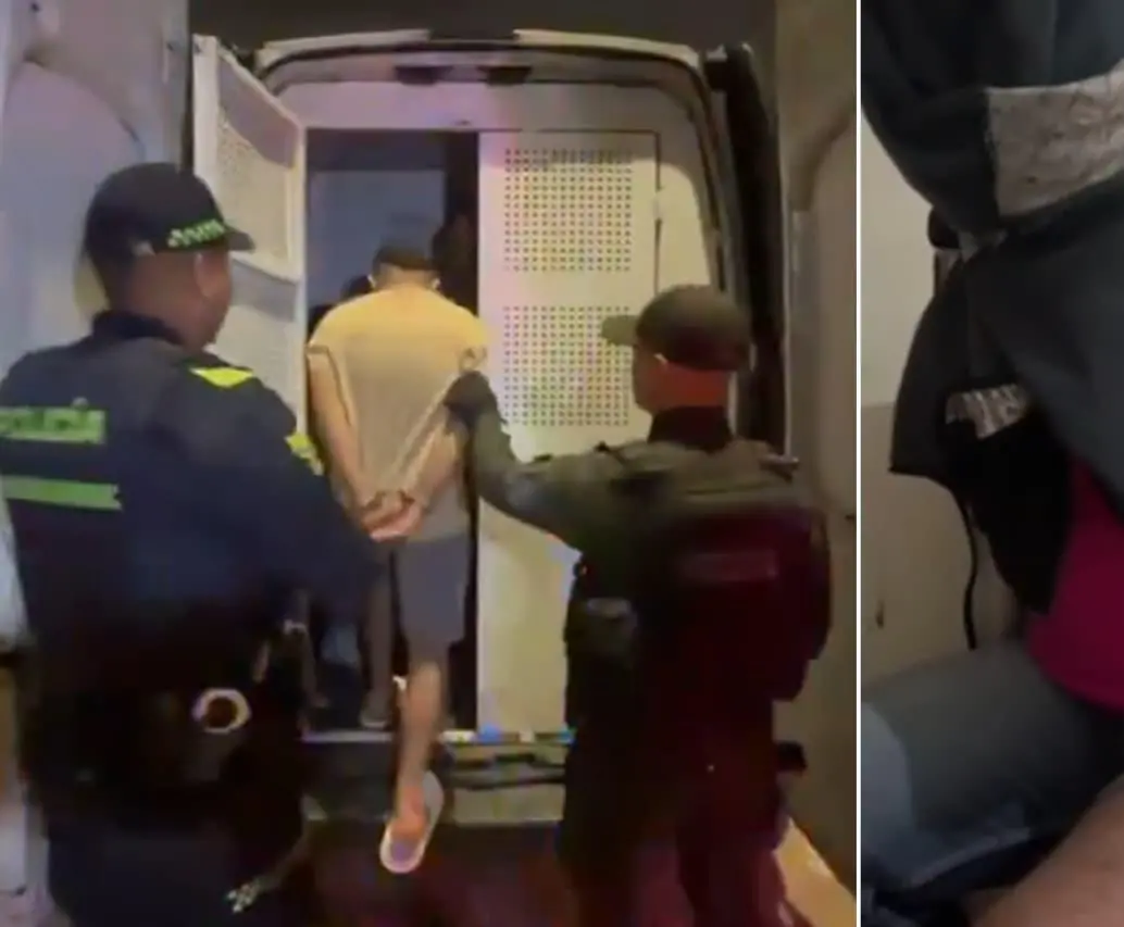 Capturaron a cinco hombres señalados de secuestrar a un conductor en la localidad de Bosa, en Bogotá. FOTOS. Capturas de video 