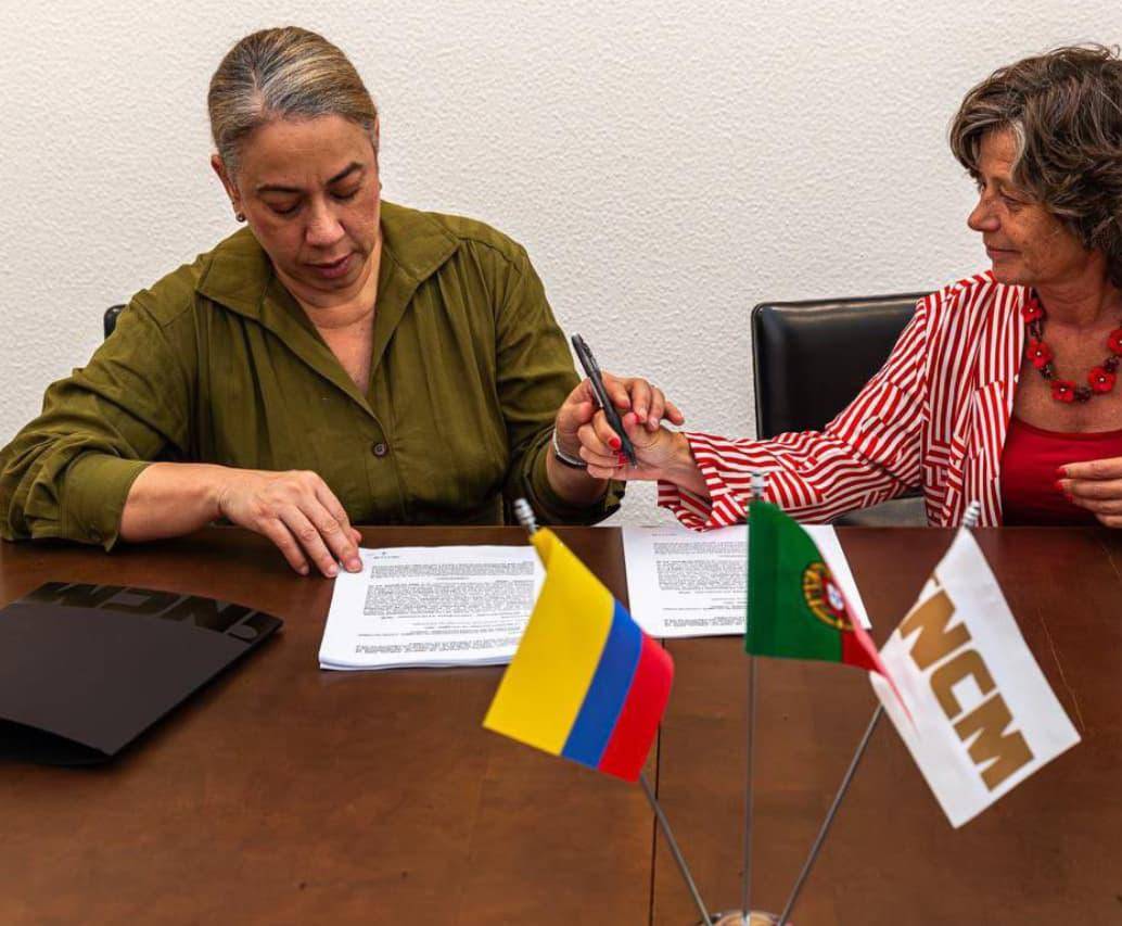 Colombia firmó convenio de pasaportes con Portugal. FOTO: Presidencia 