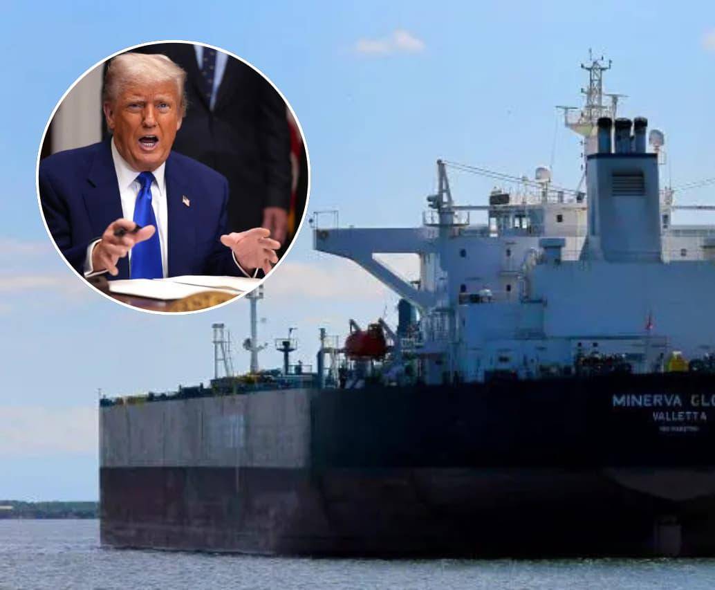 El presidente de Estados Unidos, Donald Trump, habló sobre un petrolero incautado en el Caribe. FOTOS: GETTY / REFERENCIA - AFP