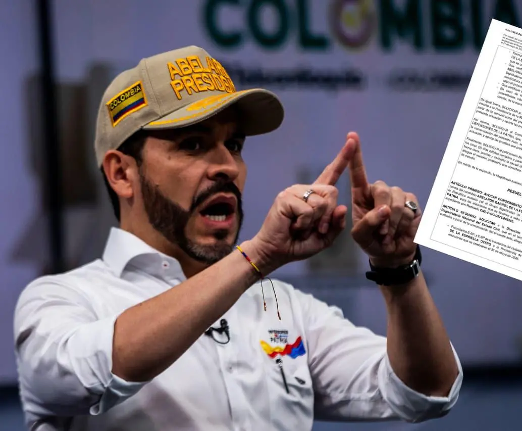 El candidato presidencial se pronunció sobre la indagación por parte del CNE por presuntas firmas falsas para su inscripción. FOTO: JULIO CÉSAR HERRERA