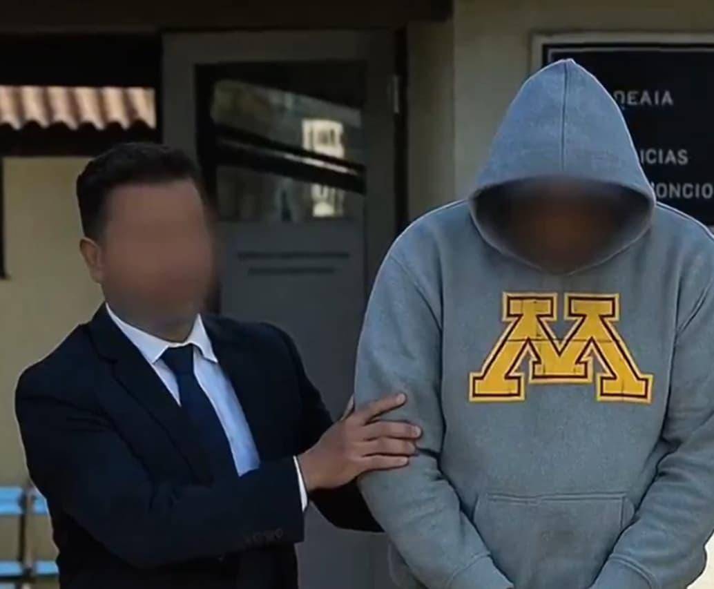 En Chile capturaron a Jhon Camilo Flórez Moreno, conocido con el alias de Ñoño. FOTO: Policía Nacional 