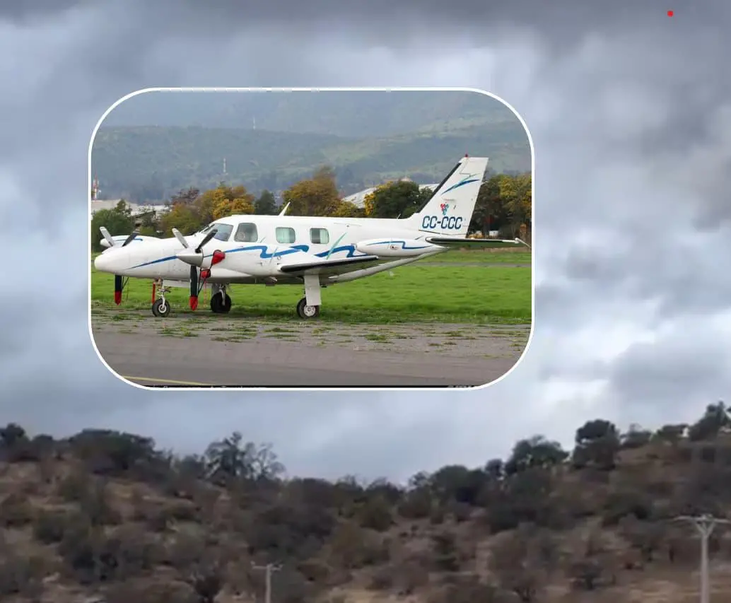 Fuerte accidente aéreo en las afueras Santiago de Chile no dejó sobrevivientes. FOTO: Tomada de redes sociales 
