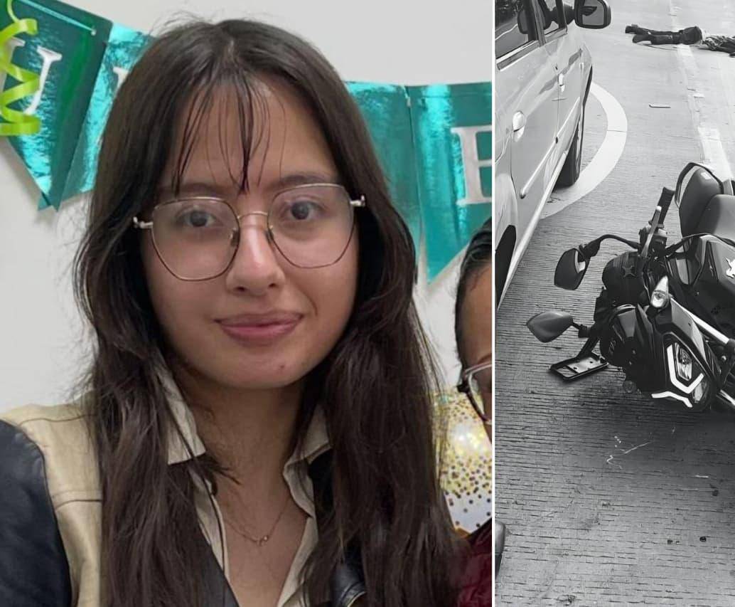 Así fue como ocurrió el accidente de tránsito en el que murió Sonia Alejandra Izquierdo, en Bogotá. FOTOS: Tomadas de las redes sociales 