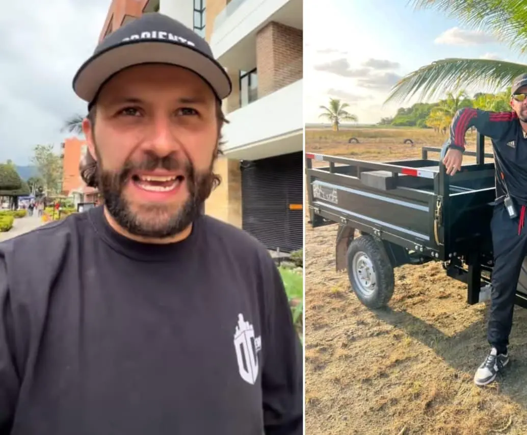 Jean-Claude Bossard fue asesinado en medio de un hurto en el norte de Bogotá. FOTOS: Capturas de video