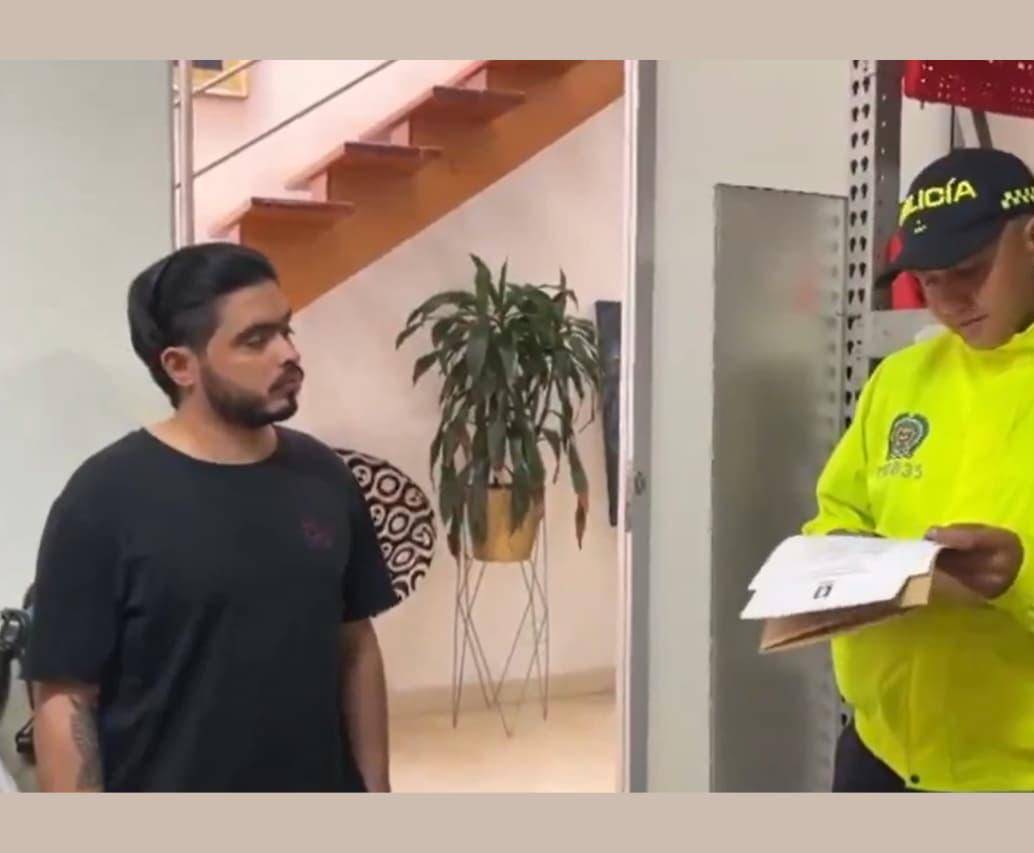 Libardo Humberto Zapata Zuluaga, alias Libardo, fue capturado en Guatapé, Antioquia. FOTO: Policía Nacional y Fiscalía General de la Nación 