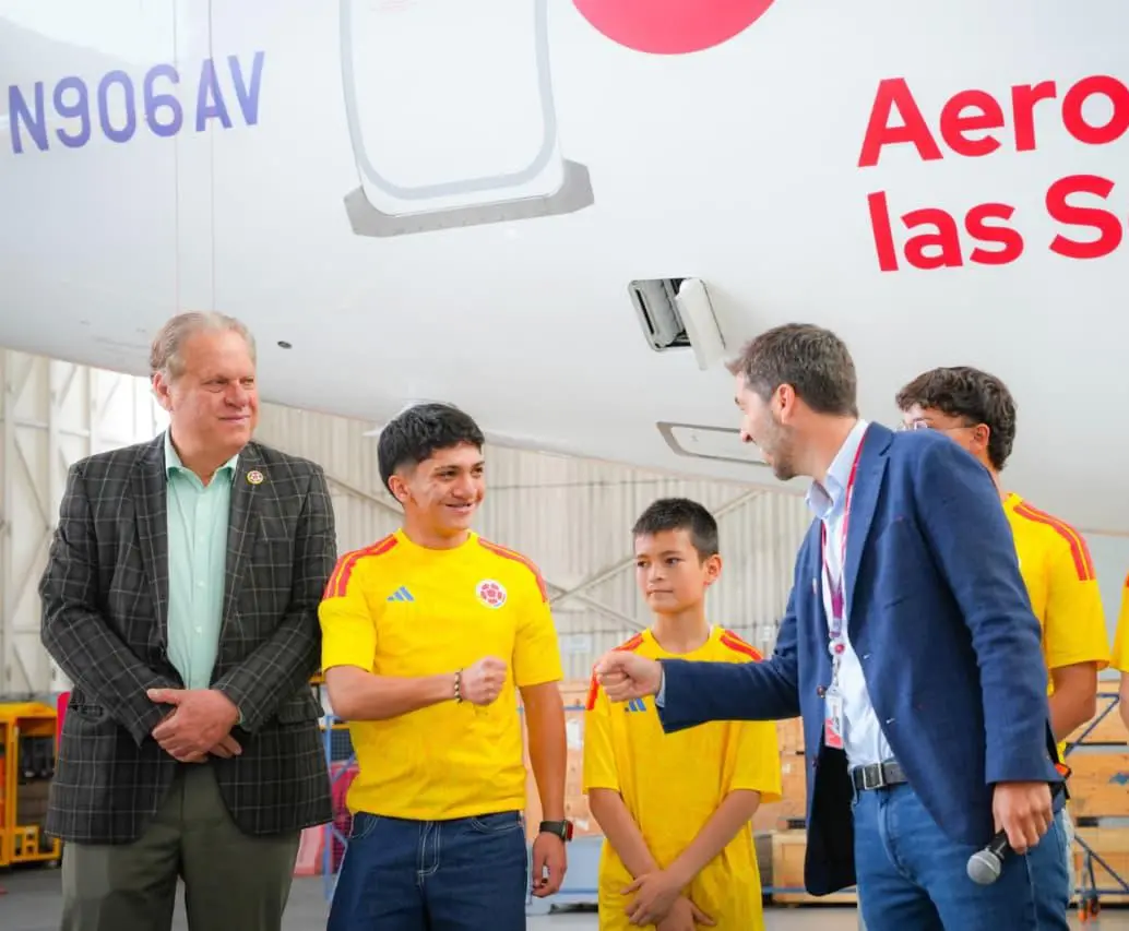 Avianca será la aerolínea oficial de la Selección Colombia en el Mundial 2026. FOTO: Cortesía Avianca 