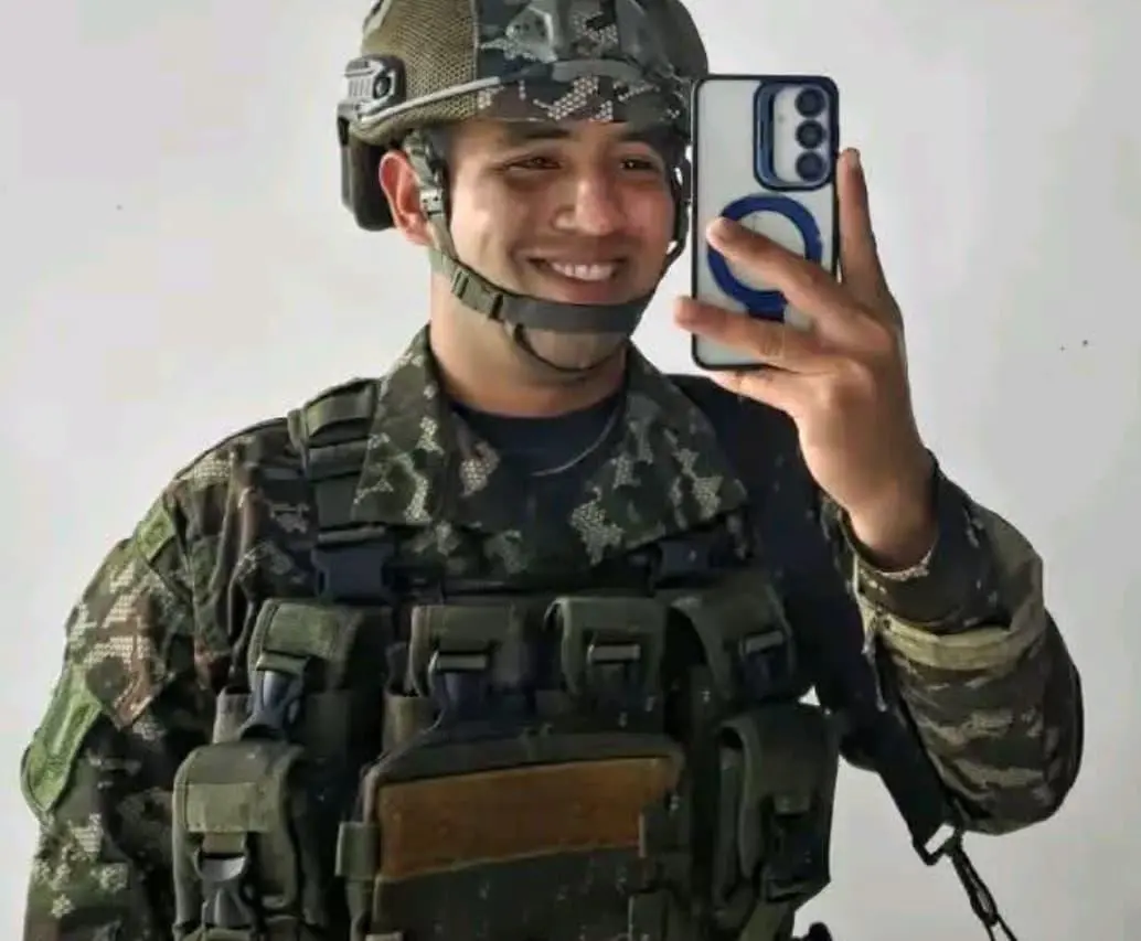 El soldado Anthony Santiago Peñaloza Ramírez fue hallado muerto en una finca en Cúcuta, Norte de Santander. FOTO: Tomada de las redes sociales 