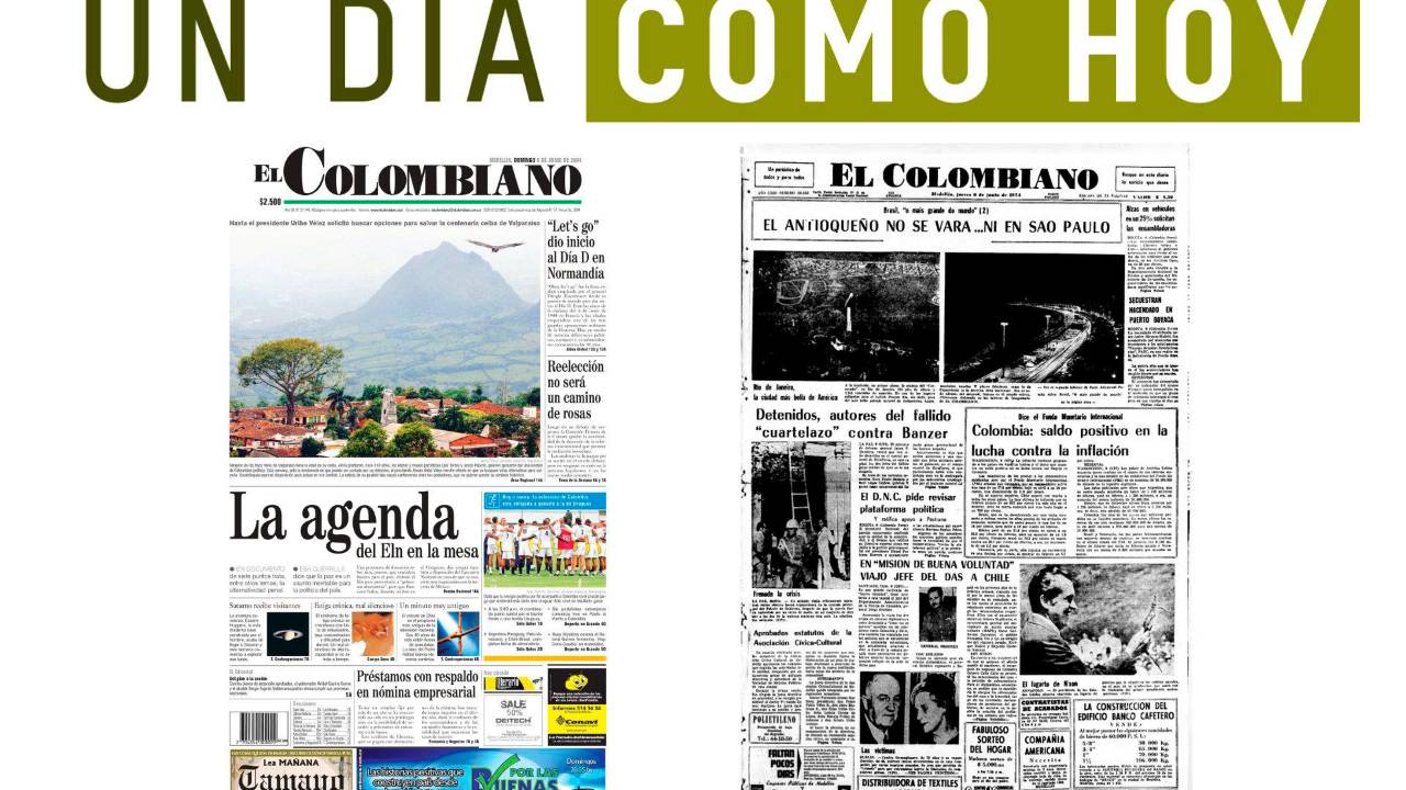Un día como hoy 6 de junio