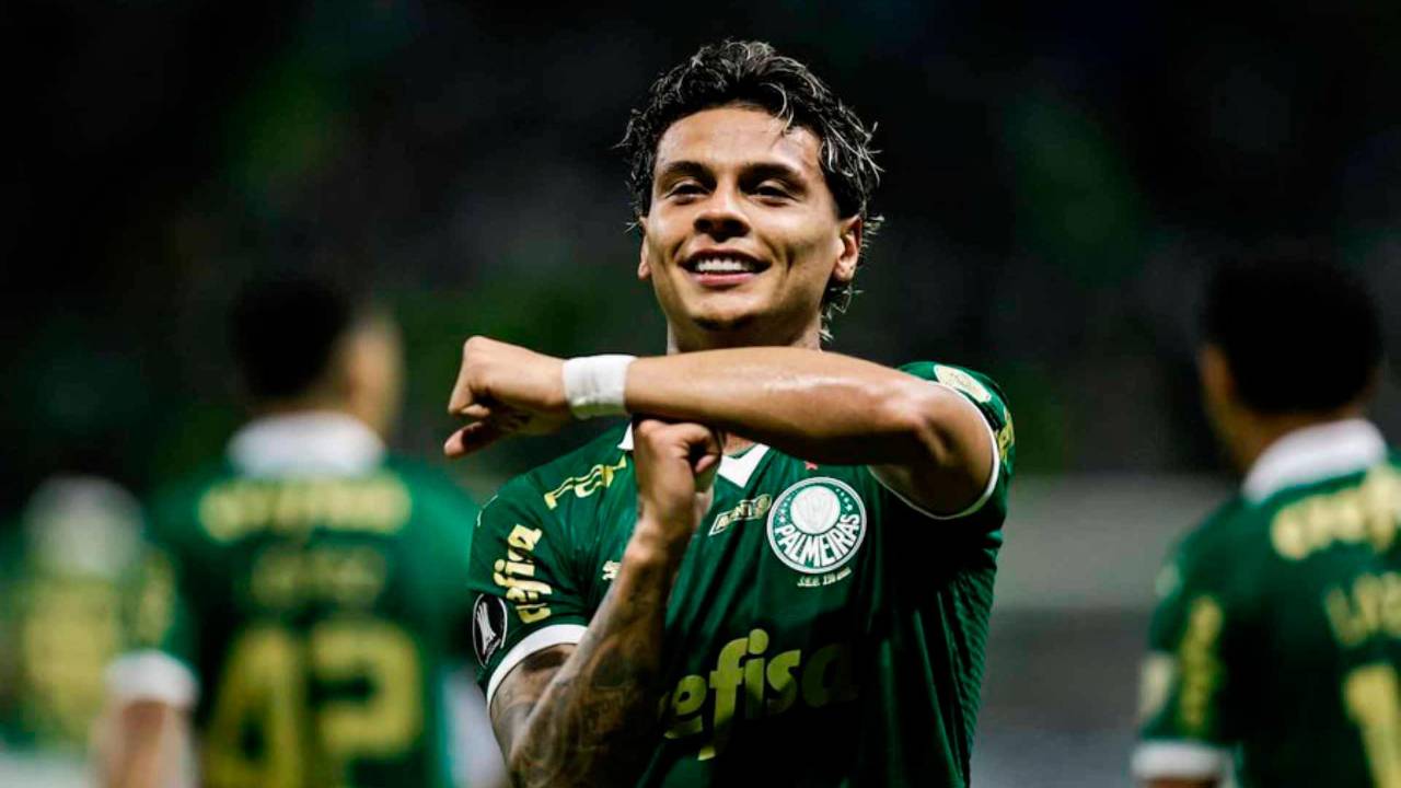 Dio Rios Video | Golazo de Richard Ríos le dio la victoria a Palmeiras por Copa ...