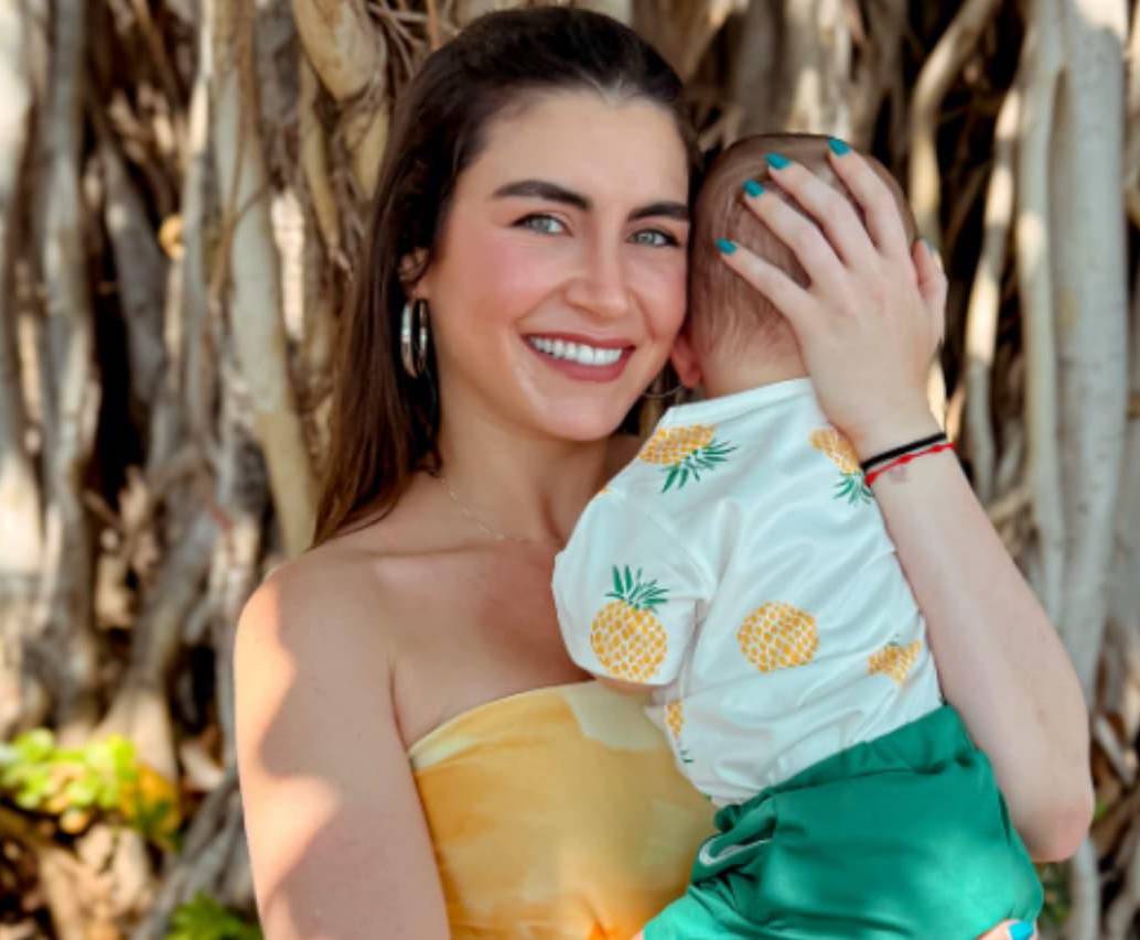 Natalia Vidales Martelo es investigada por presuntamente sacar a su bebé de Colombia sin la autorización del padre. FOTO: Tomada de Instagram @chewingismycardio