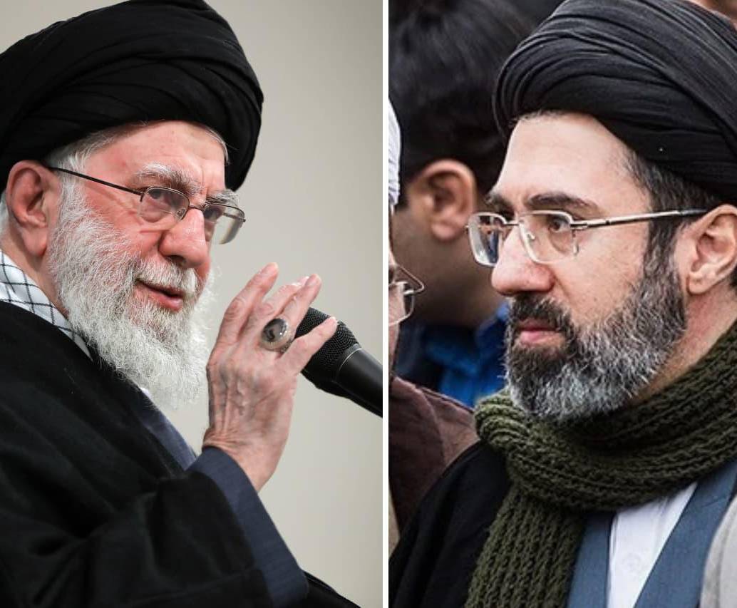 Mojtaba Jameneí, hijo de Alí Jameneí, sería el nuevo líder supremo de Irán. FOTOS: XINHUA - Tasnim News – Wikimedia Commons – Licencia CC BY 4.0