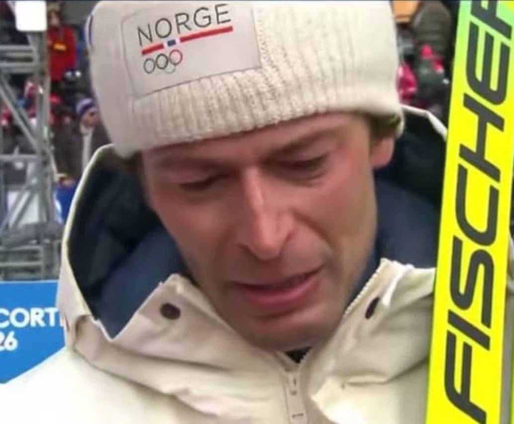 El deportista Sturla Holm Laegreid confesó en televisión que le fue infiel a su novia. FOTO: Captura de video 