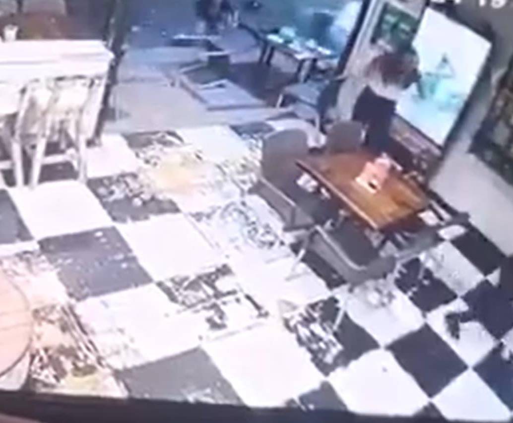 Autoridades investigan ataque con ácido en Génova, Quindío. FOTO: Captura de pantalla 