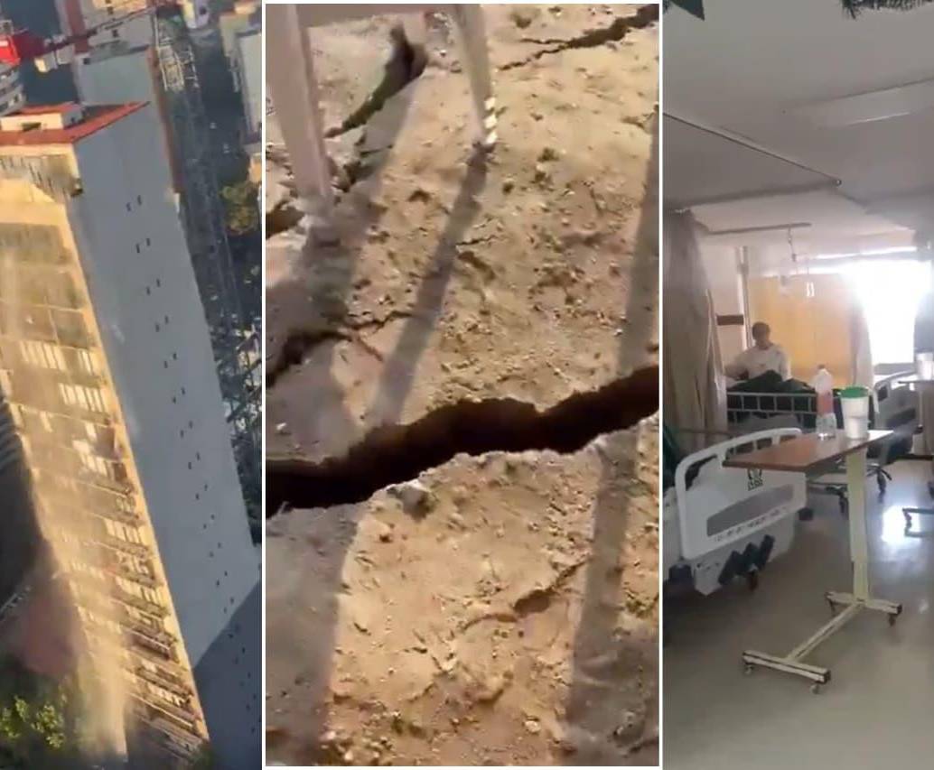 Un fuerte sismo de 6,5 se sintió este 2 de enero de 2026 en México. FOTOS: Capturas de video 