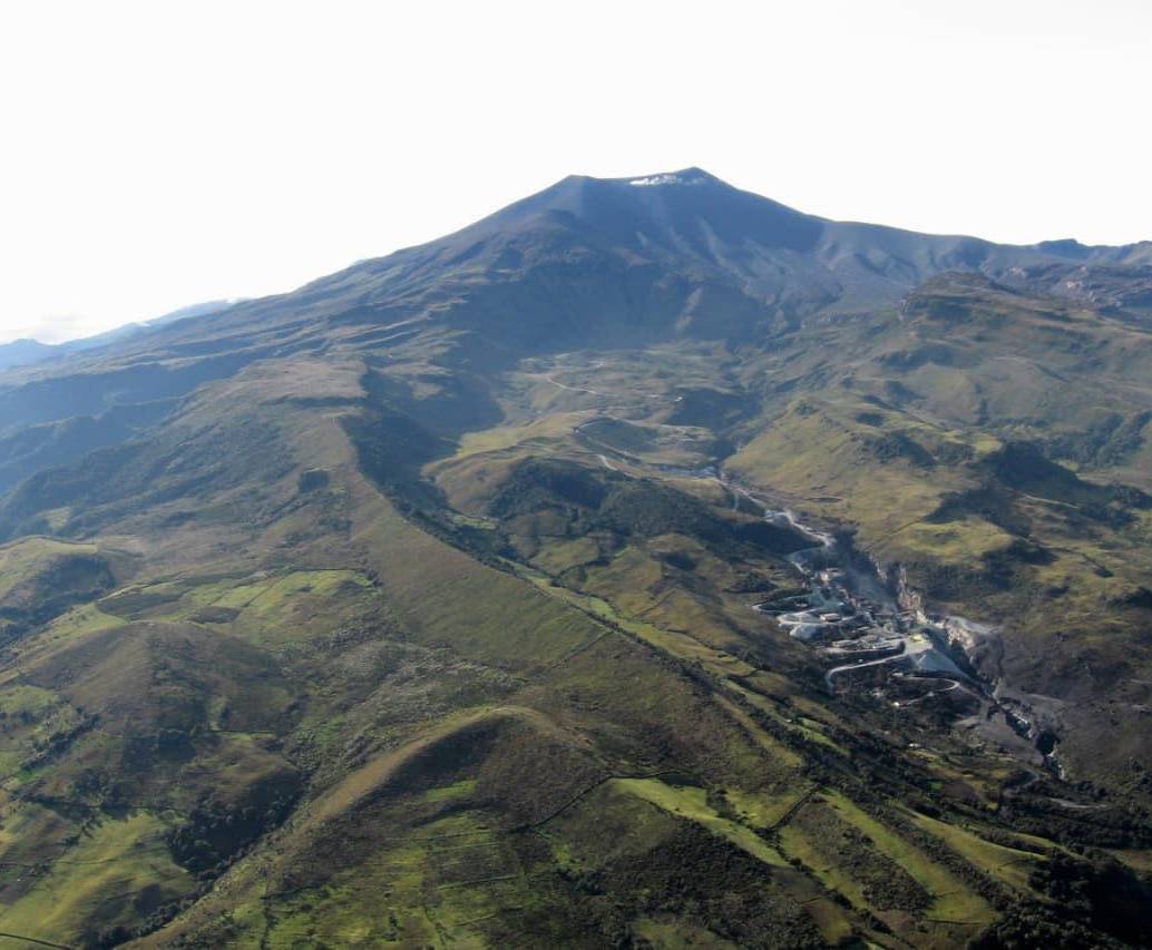 Volcán Puracé permanece en alerta amarilla y con caída de cenizas, por lo que se recomienda a la ciudadanía estar al tanto de los reportes del Servicio Geológico Colombiano (SGC). FOTO: Cortesía SGC