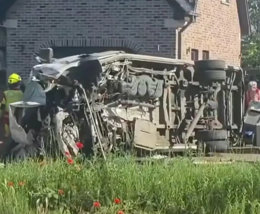 Cuatro personas muerieron tras un accidente en Bélgica. Esto es lo que se sabe. FOTO: Tomada de las redes sociales 