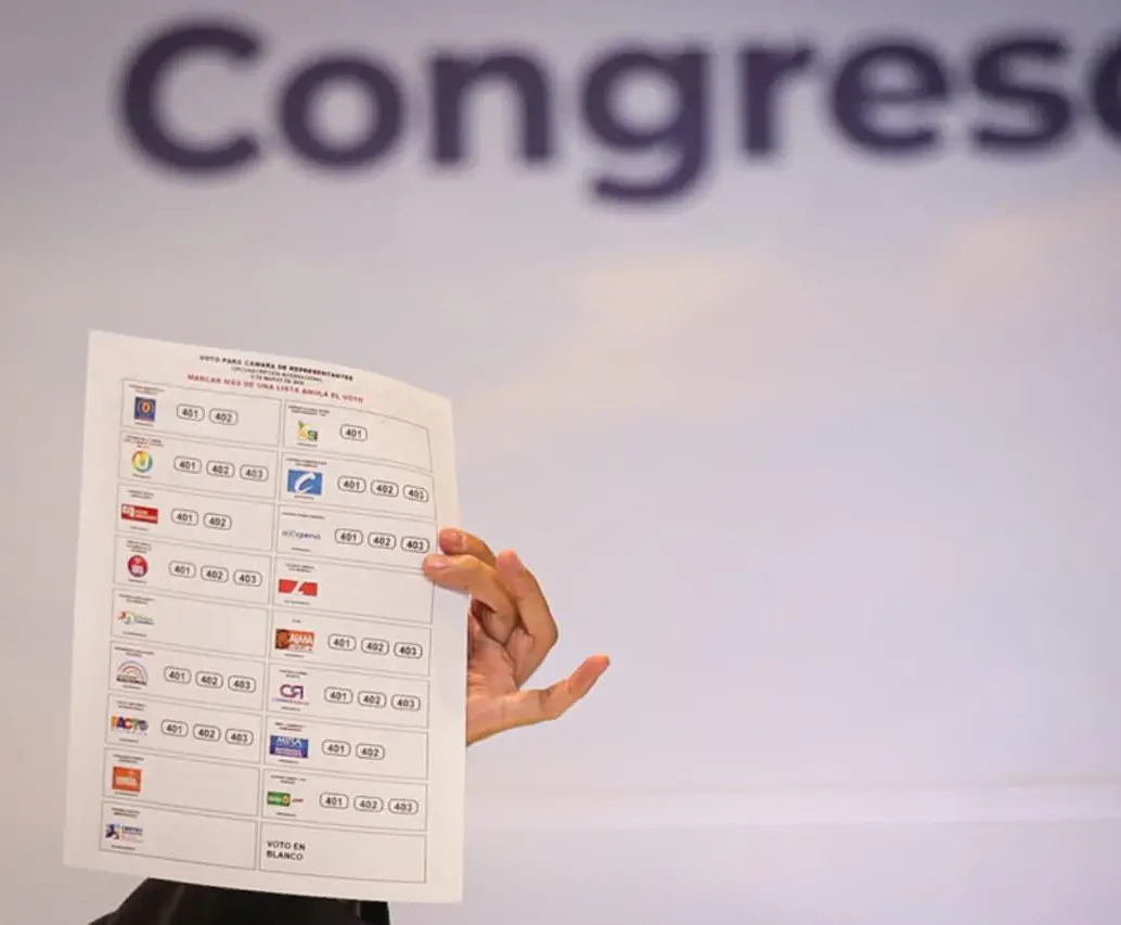 Así se puede votar en las elecciones al Congreso y en la consulta interpartidista del 8 de marzo de 2026. FOTO: Colprensa.