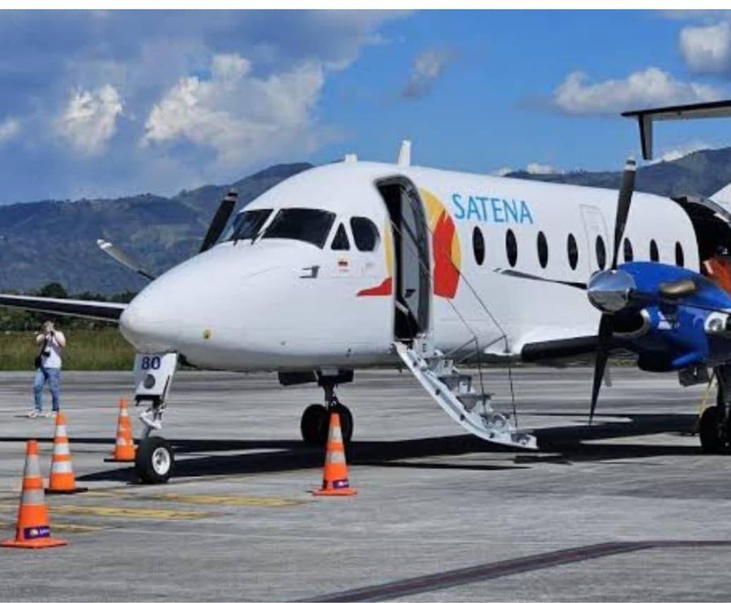 Avion de Sastena desapareció. FOTO: Tomada de X @CSelperiodista