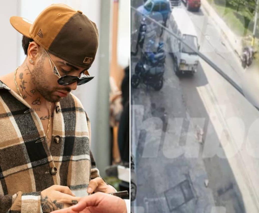 Aaccidente en el que murió Zalek. Foto: cortesía Q’Hubo