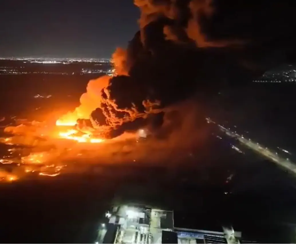 Una explosión en zona industrial de Buenos Aires, en Argentina, cerca al aeropuerto internacional de Ezeiza, dejó más de 20 heridos. FOTO: Captura de video 