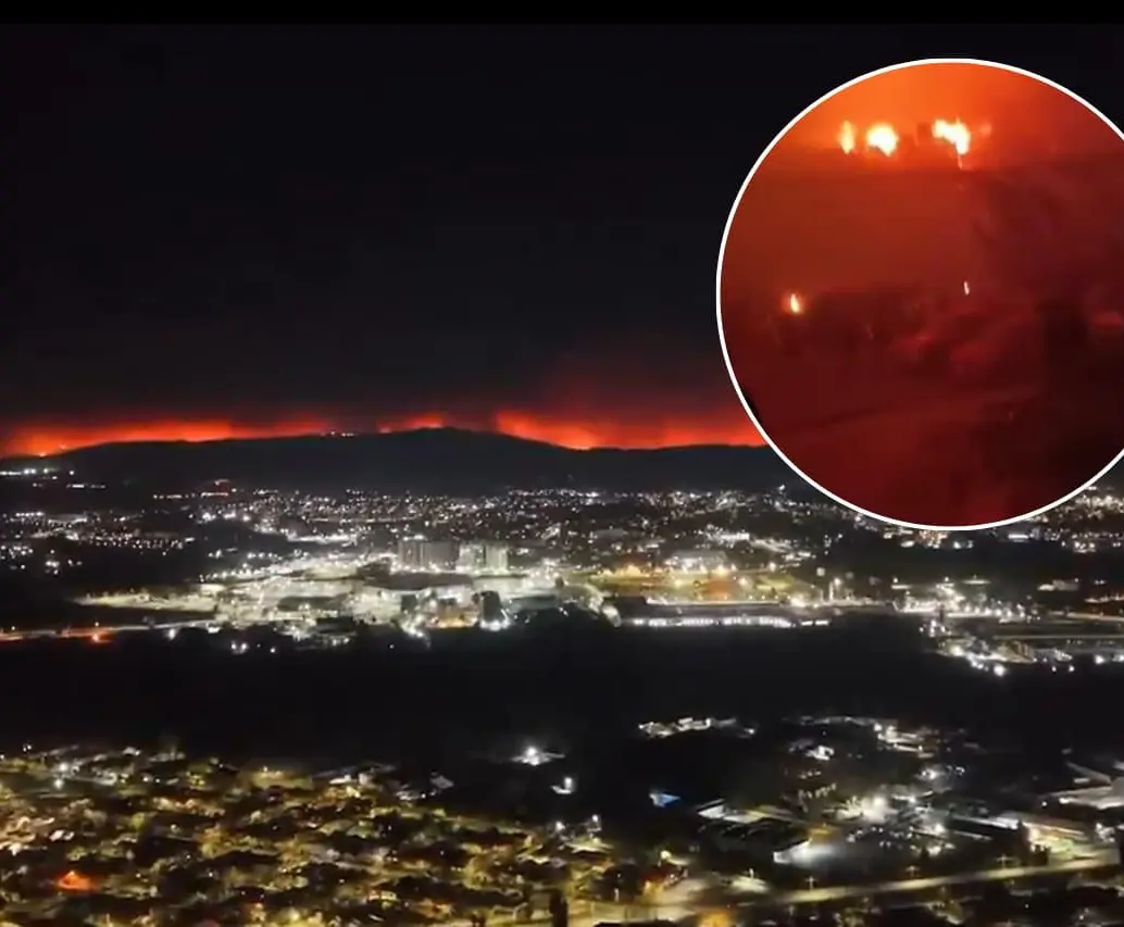 Chile declara Estado de Catástrofe. FOTOS: Capturas de video