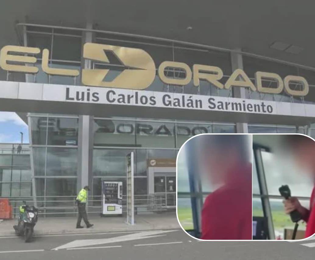 La Aerocivil se tomó medidas contra dos funcionarios en El Dorado tras caso de joven que controló torre aérea. FOTO: Colprensa - captura de video