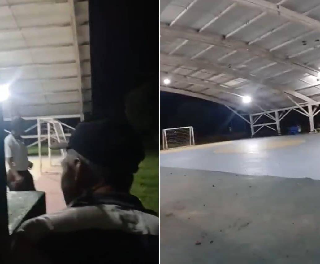 Soldados y civiles fueron blancos de un ataque armado en Puerto Jordán, Arauca. FOTO: Capturas de video 