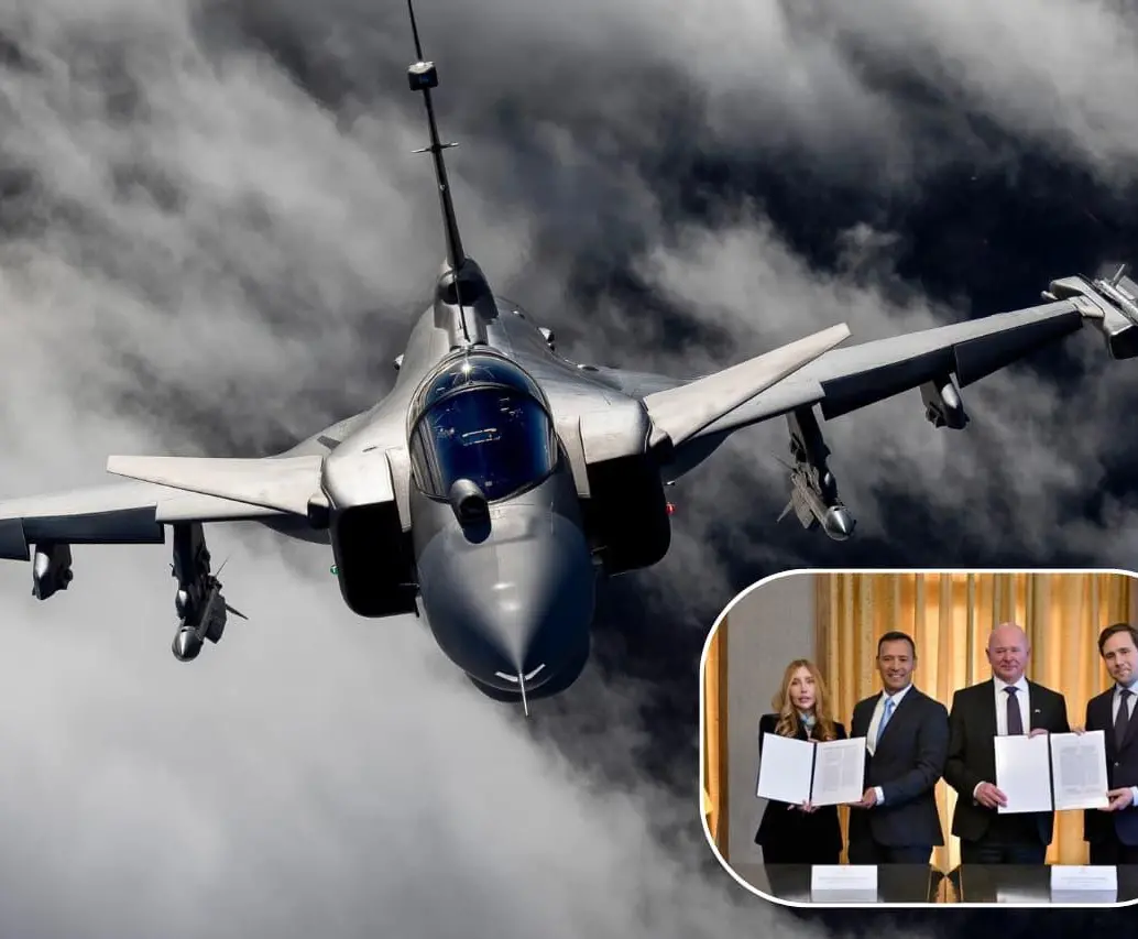 Esto le habría costado a Colombia los aviones Gripen E/F con la empresa Saab de Suecia. FOTOS: Saab - Gobierno de Colombia 