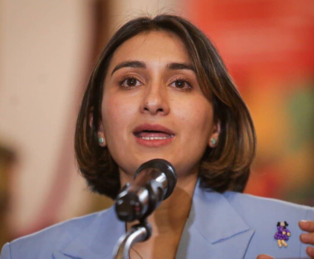 La canciller Laura Sarabia se pronunció por la situación en el país. FOTO: Colprensa 